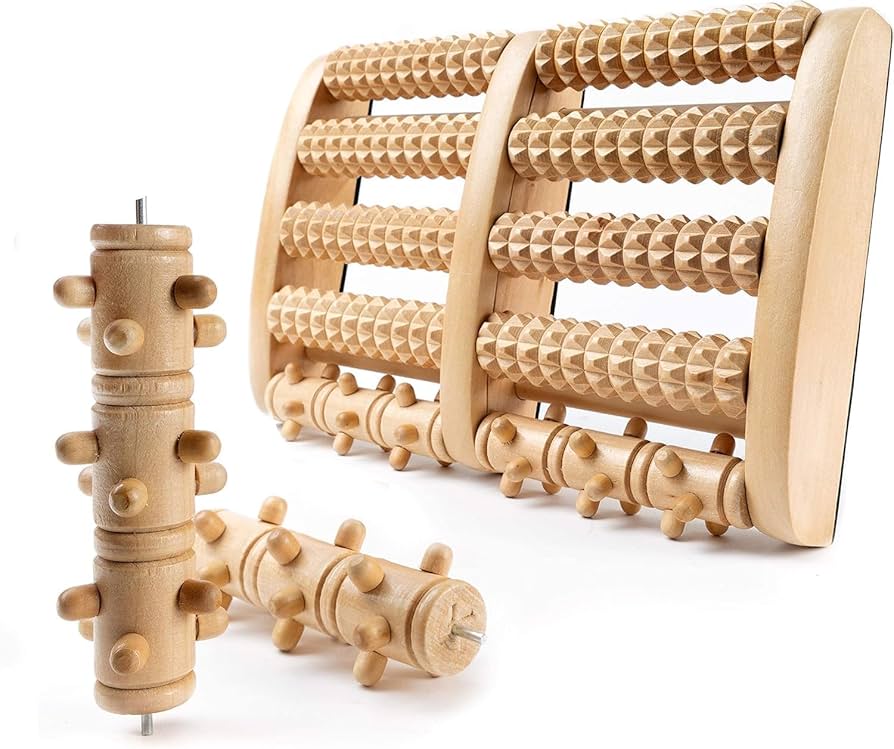Wooden Foot Massager