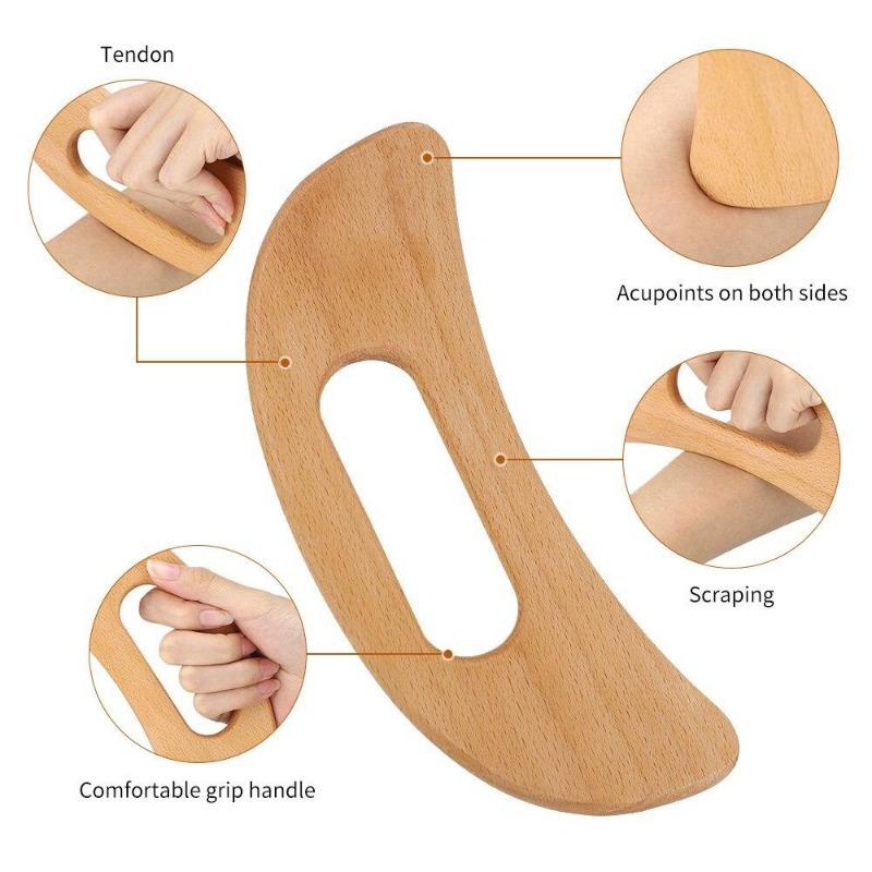 Wooden Gua Sha Scraper