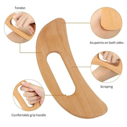 Wooden Gua Sha Scraper