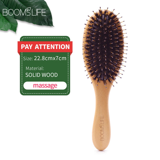 Boar Bristle Hair Brush