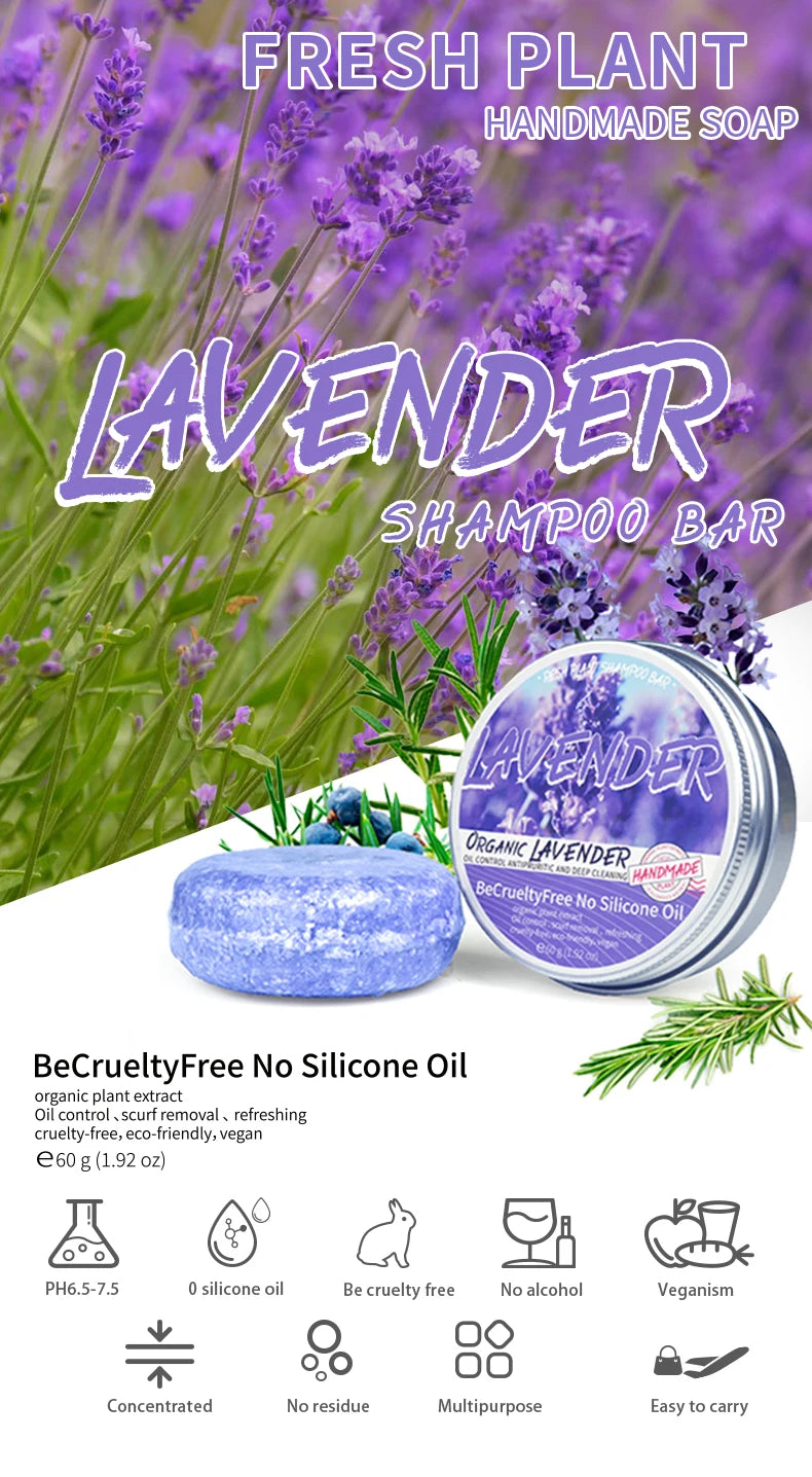 Lavender shampoo Bar