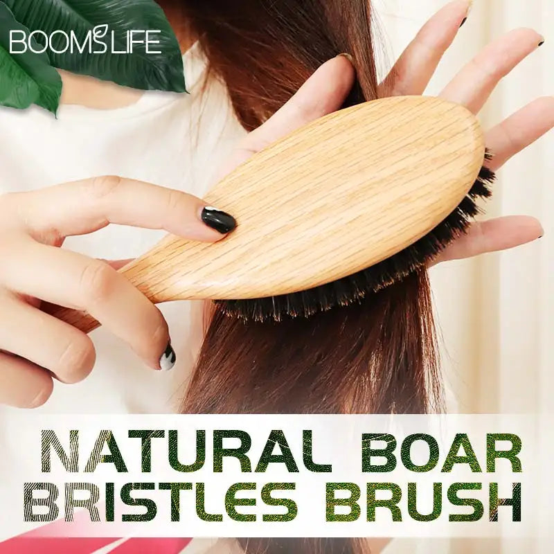 Boar Bristle Hair Brush