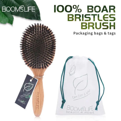 Boar Bristle Hair Brush
